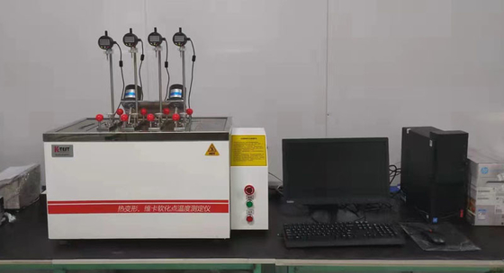 220v 50hz Hdt Vicat Testing Machine Computer Control