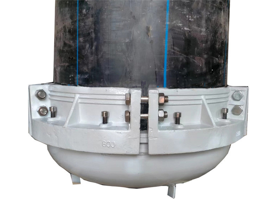 ASTM D 1598/1599 표준을 갖춘 PVC PE 플라스틱 파이프용 DN 800mm 엔드 캡 정수압 테스트 플러그