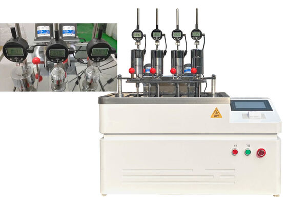 제어 공정에서 열 변형 및 Vicat 연화 온도를 테스트하기 위한 HDT VICAT 시험기 솔루션