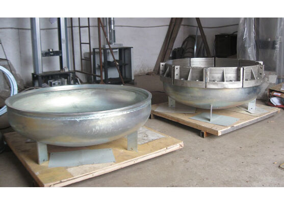 최대 내구성과 초고압 저항을 위한 A형 구조 고정 장치가 있는 DN 1400mm 플라스틱 파이프 엔드 캡