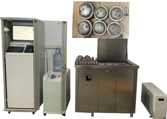 ISO 1167 플라스틱 관 수압 시험기, 수압 & 파열 시험을 위한 산업 정제 통제 다중 채널 검사자